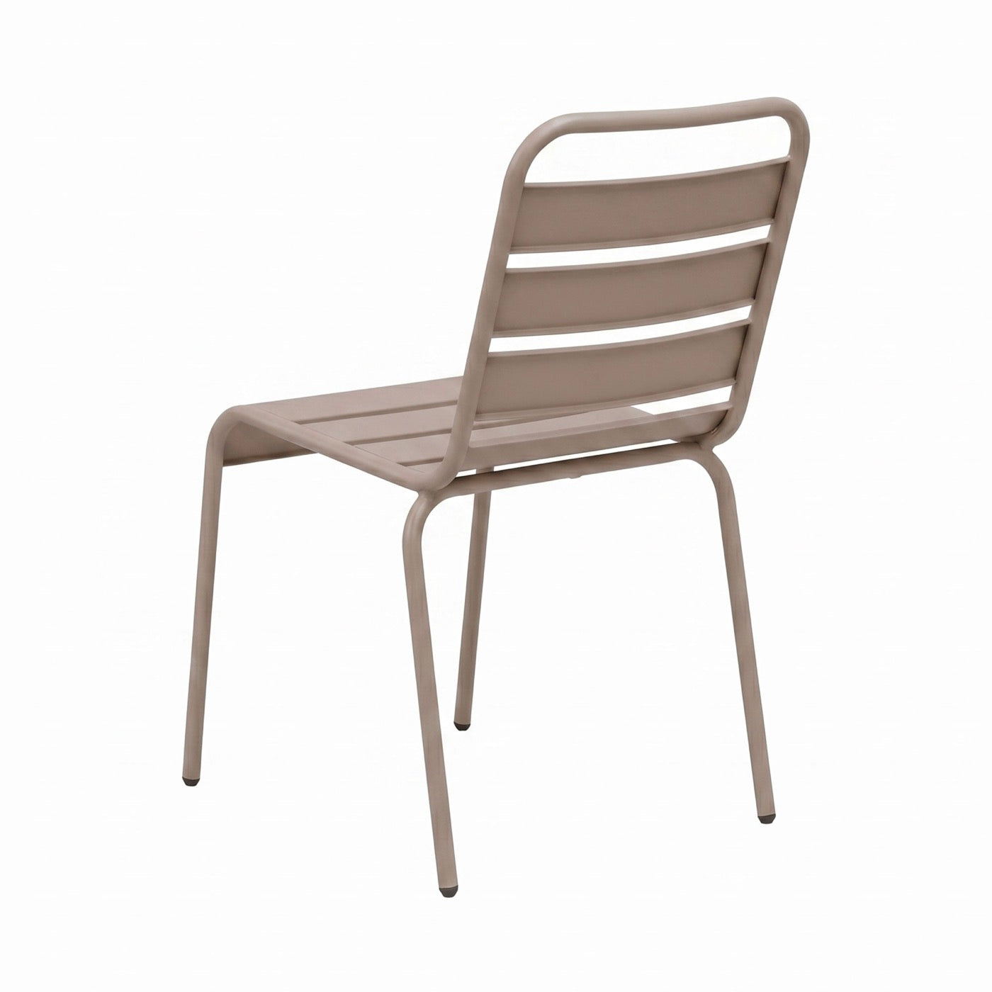 Baca - Ensemble Table De Jardin + 8 Chaises En Métal - Taupe