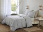 Completo letto - 3 pezzi - 100% garza di cotone - Laya - Stampato
