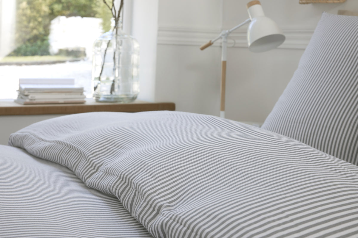 Completo letto - 3 pezzi - 100% garza di cotone - Laya - Stampato