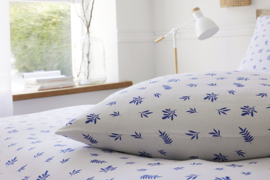 Completo Letto - 3 Pezzi - 100% Garza Di Cotone - Louca - Stampato