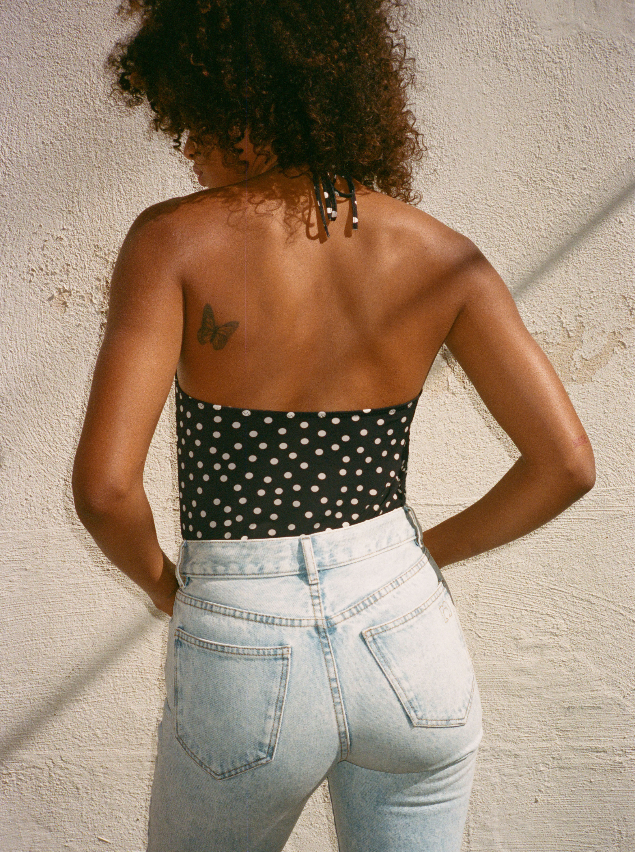 Top Capri Dots Dos Nu
