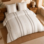 Trandy - Parures de Lit de Couette avec 2 Taies - 100% Percale de Coton - Imprimé