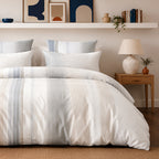 Nebuleuse - Parures de Lit de Couette avec 2 Taies - 100% Percale de Coton - Imprimé