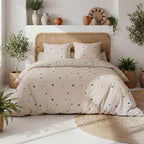 Lamourelle - Parures de Lit Housse de Couette - 100% Coton - Imprimé