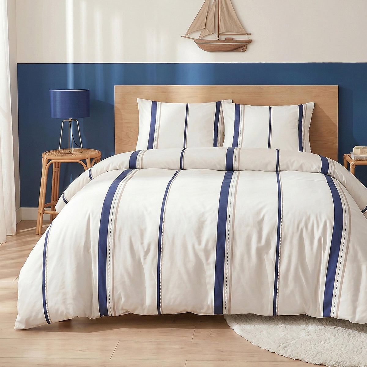 Lord - Parures de Lit Housse de Couette - 100% Coton - Imprimé
