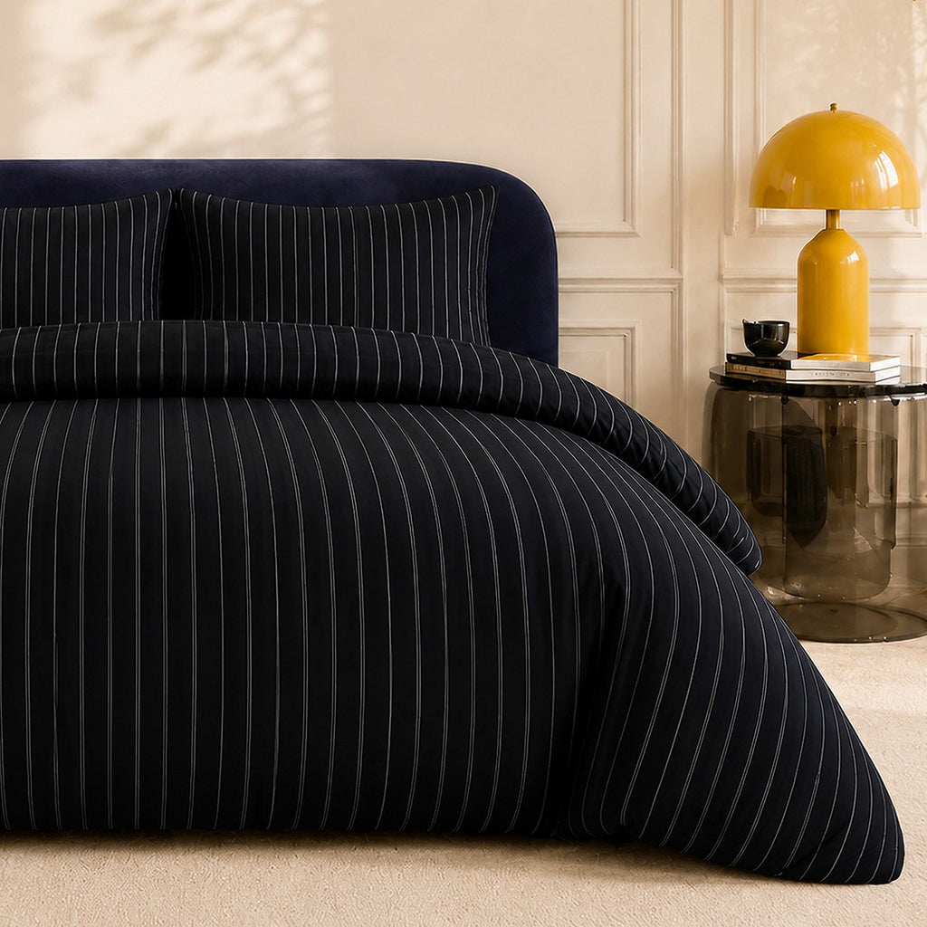 Loyd - Parures de Lit de Couette avec 2 Taies - 100% Percale de Coton - Imprimé