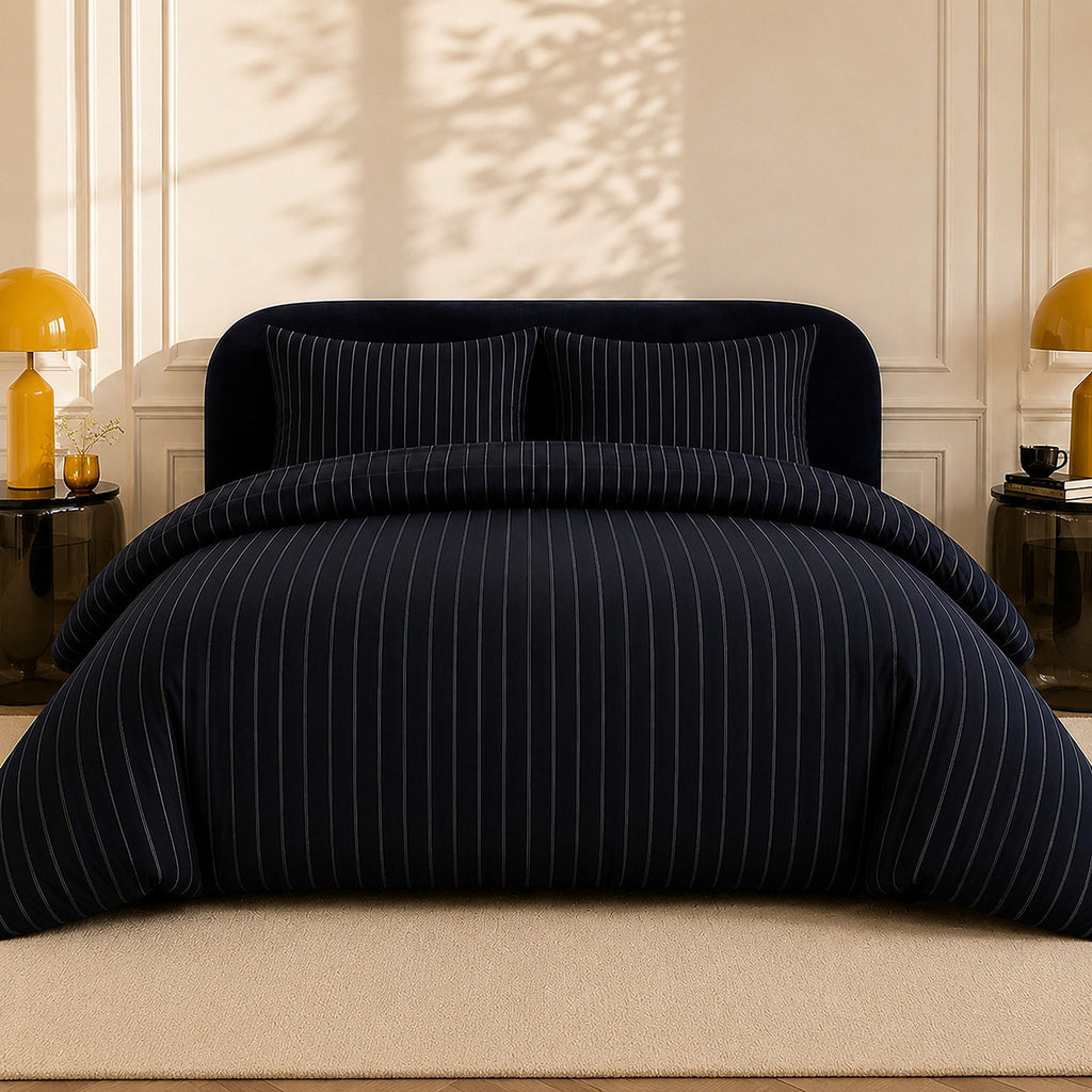 Loyd - Parures de Lit de Couette avec 2 Taies - 100% Percale de Coton - Imprimé