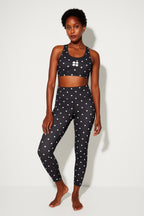 Legging Jane Print Pois Fabriqué Au Portugal