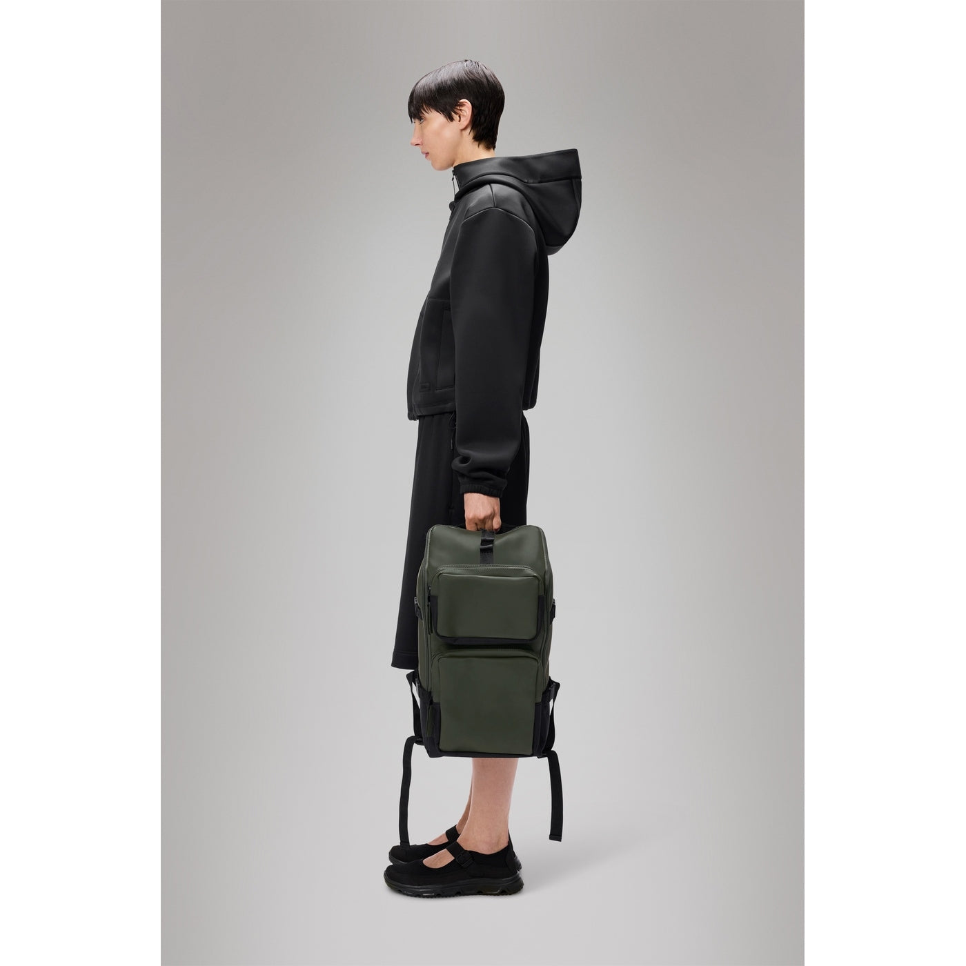 Trail Cargo Backpack W3 - Green - Unisex