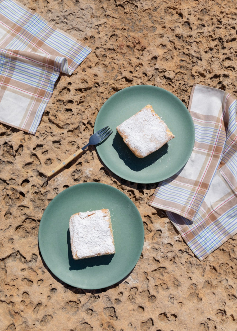 Kitchenware Outdoor Eco - Service De 4 Assiettes Pour Extérieur - Vert Sauge