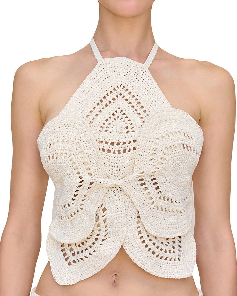 Top Emelia - Blanco roto
