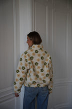 Dana Zipped Jacket - Cream