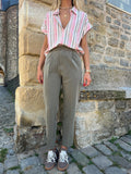 Pantalones de sastre Sollis - Caqui