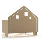 Extendable House Bed With LED Lighting