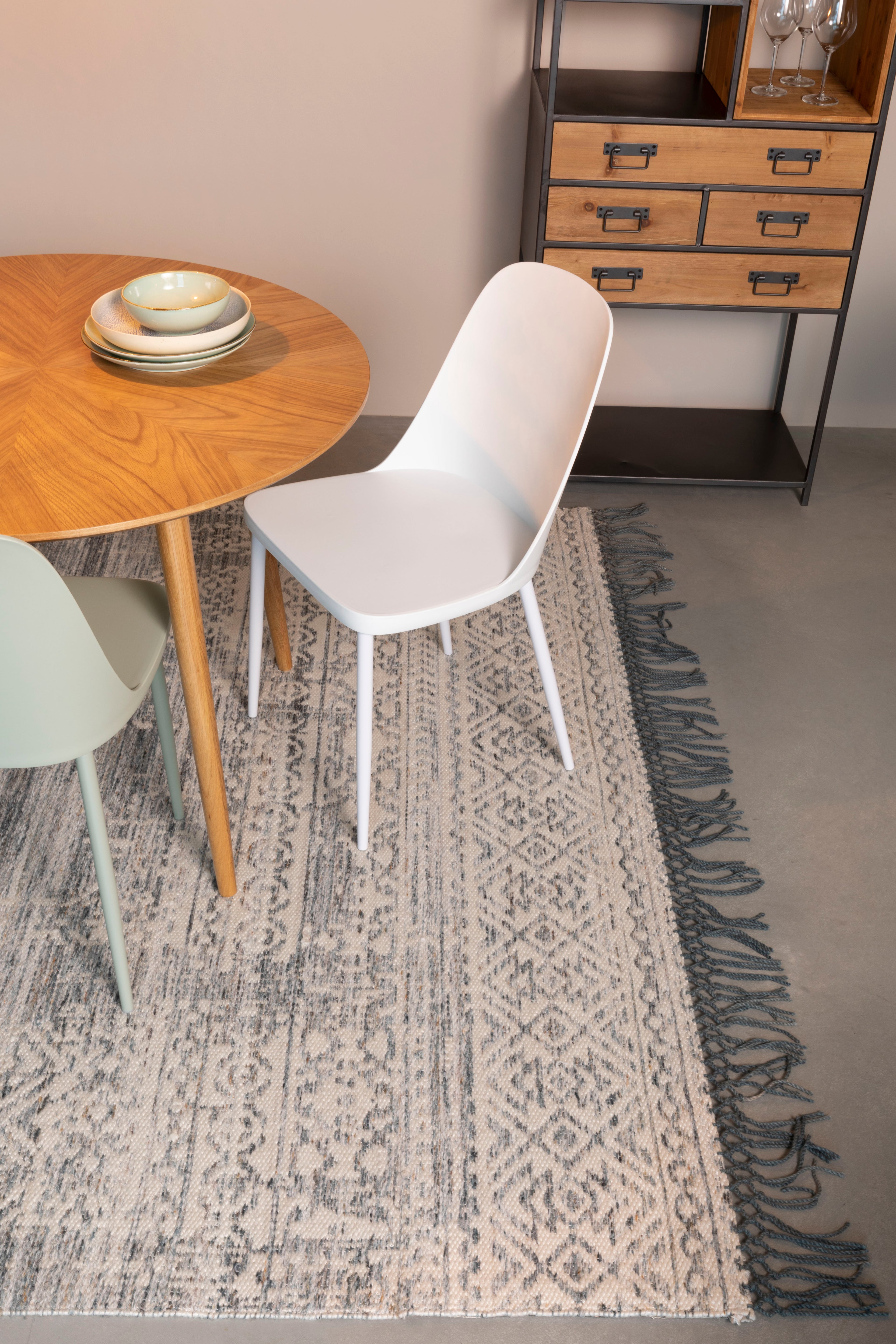 Pip All - Lot De 2 Chaises De Salle À Manger - Plastique polypropylène - Blanc
