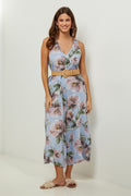 Jumpsuit - Sky Blue - Women's