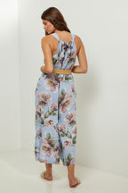 Jumpsuit - Sky Blue - Women's