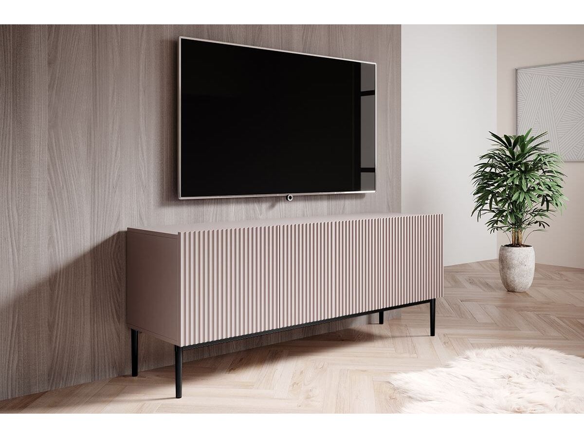 Kasha - TV Unit - Black Legs - 2 Sizes