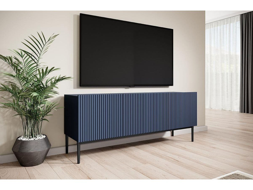 Kasha - TV Unit - Black Legs - 2 Sizes