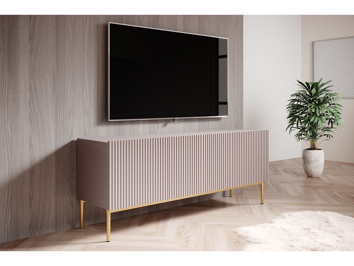Kasha - Mueble de TV - Patas doradas - 2 tamaños