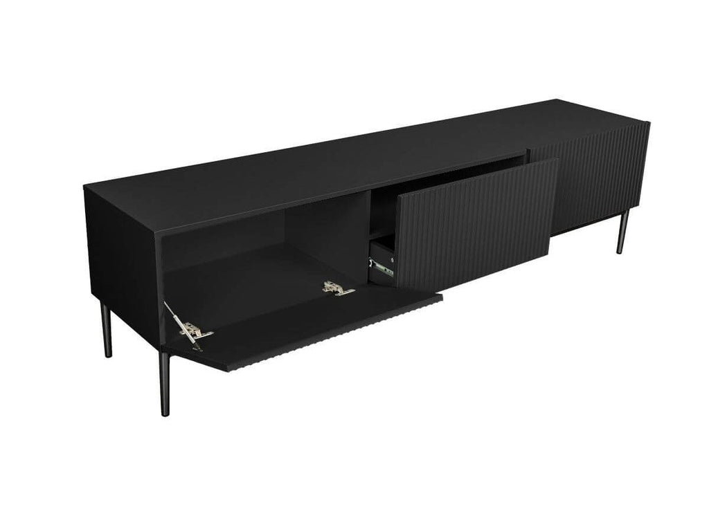 Kasha - TV Unit - Black Legs - 2 Sizes