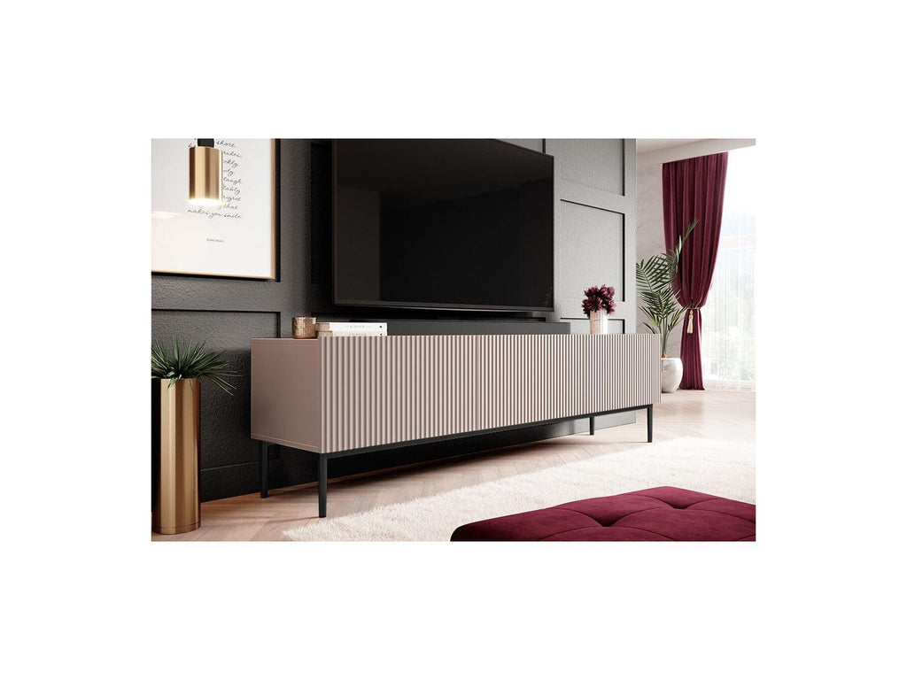 Kasha - TV Unit - Black Legs - 2 Sizes