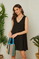 Robe Noir - Femme