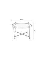 Cupid L - Table D'Appoint - Verre - Noir