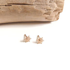 Boucles d'oreilles "Soleil" plaqué or instants-plaisirs 