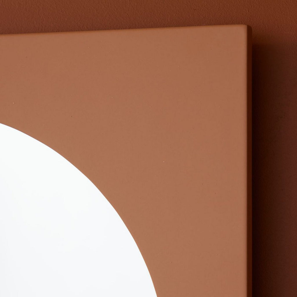 Moka - Miroir Ovale - Caramel