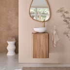 Fifties - Miroir - Mindi Massif - Naturel
