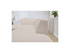 Megeve - Fixed Corner Sofa - Bouclé Fabric - Left Corner