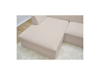 Megeve - Fixed Corner Sofa - Bouclé Fabric - Left Corner