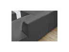 Megeve - Fixed Corner Sofa - Bouclé Fabric - Left Corner