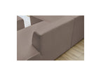 Megeve - Fixed Corner Sofa - Bouclé Fabric - Left Corner