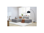 Megeve - Fixed Corner Sofa - Bouclé Fabric - Left Corner
