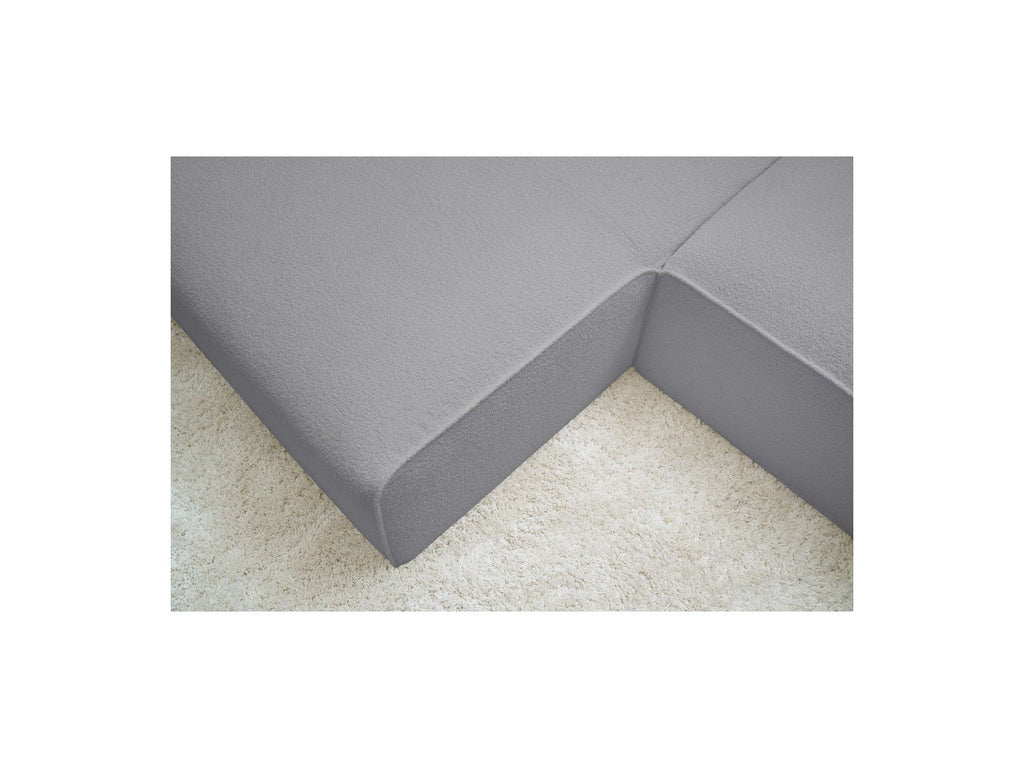 Megeve - Fixed Corner Sofa - Bouclé Fabric - Left Corner