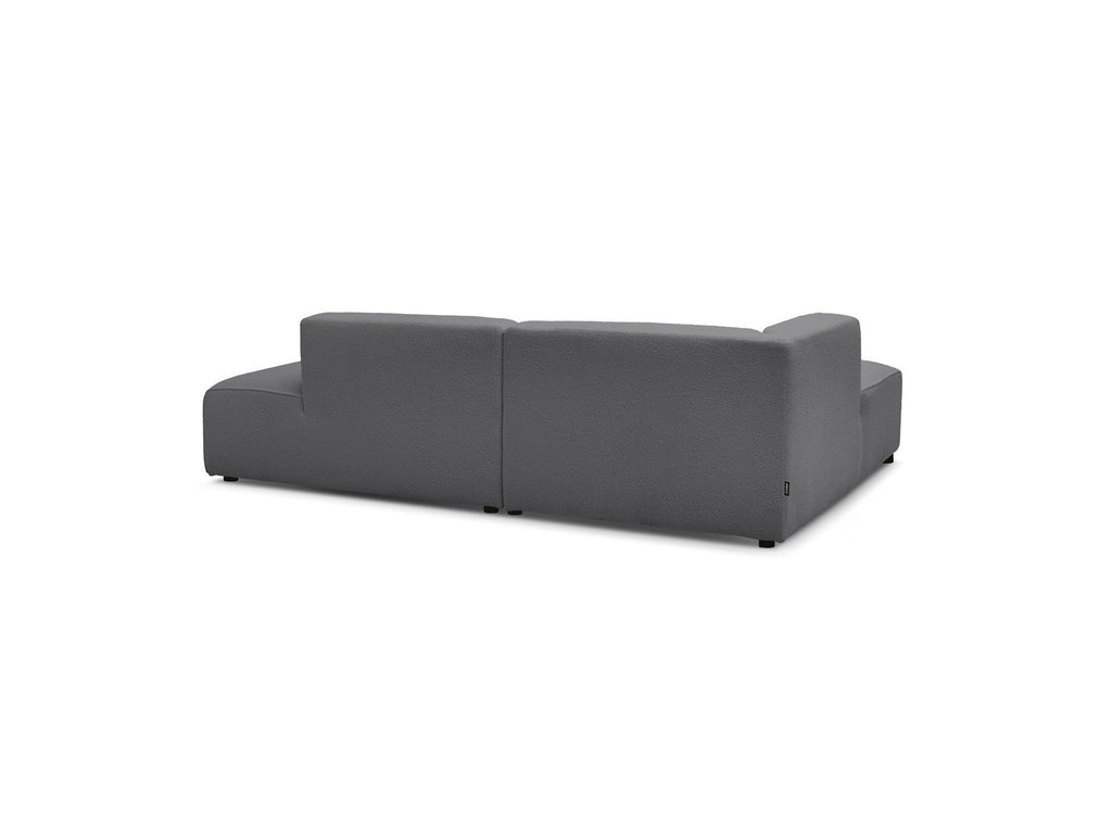 Megeve - Fixed Corner Sofa - Bouclé Fabric - Left Corner