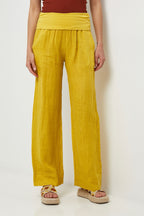 Trousers - Yellow - Women