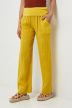 Trousers - Yellow - Women