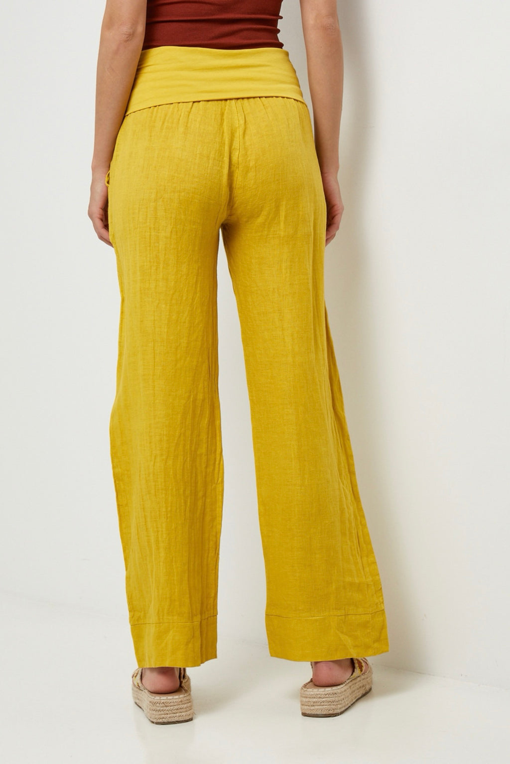Trousers - Yellow - Women