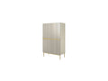 Kasha - Tall 2-Door Sideboard - Gold Legs