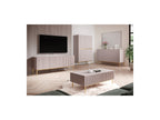 Kasha - Tall 2-Door Sideboard - Gold Legs