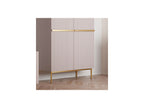 Kasha - Tall 2-Door Sideboard - Gold Legs