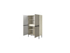Kasha - Tall Sideboard 2 Doors - Black Legs