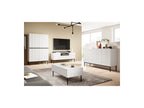 Kasha - Tall Sideboard 2 Doors - Black Legs
