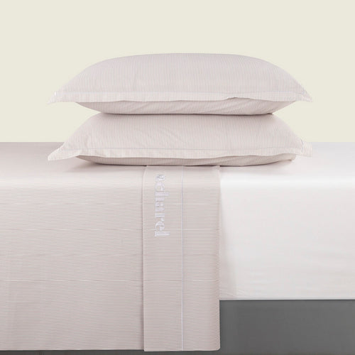 Saclay - Sheet Set - Cotton Sateen - Taupe