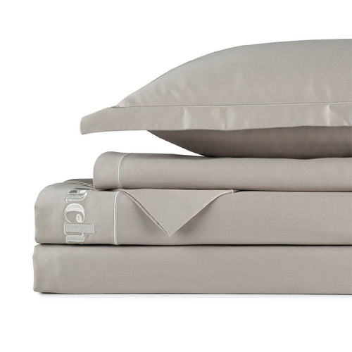 Uni 1 Baratta - Ensemble De Draps - Satin De Coton - Taupe 01