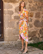 Guest Midi Dress - Ochre
