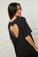Camiseta Amor - Negro